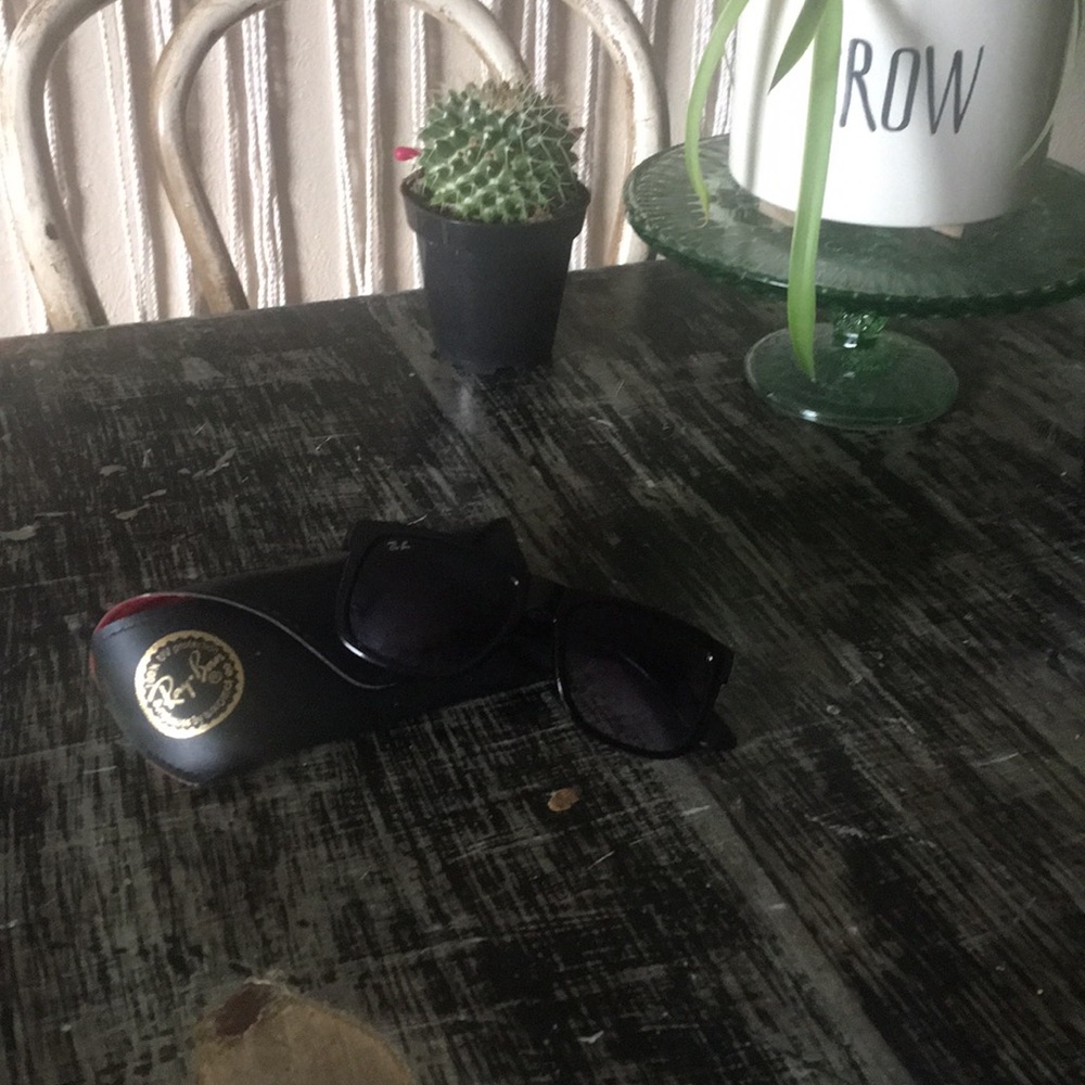 Ray-Ban Black Square Sunglasses